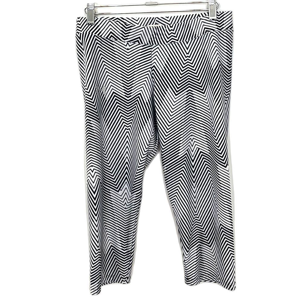 Under Armour Geometric Cropped Leggings Size Large